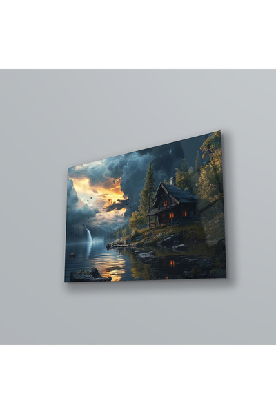 BV DEKOR Γυάλινη ζωγραφική τοπίων, Μοντέρνα ζωγραφική τοίχων, Διακόσμηση τοίχ...