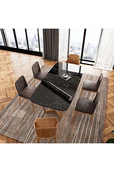 Kyrotech 2 Metre Siyah Mermer Desenli Kendinden Yapışkanlı Folyo Duşakabin Fayans Kaplama Banyo Dekorasyonu