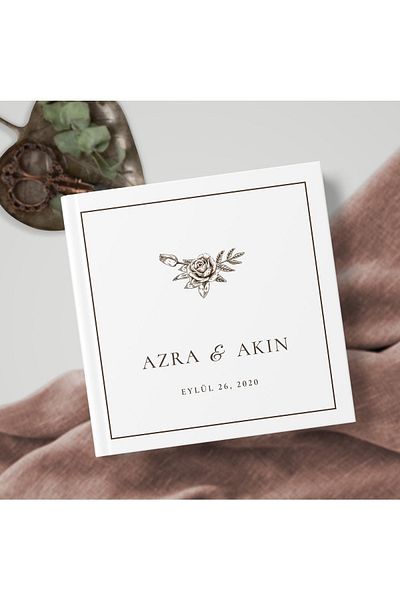 Norm Design Wedding - Engagement Guest & Guest Memory Book