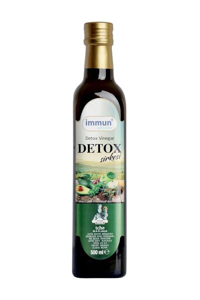 immunAPTEKA Talkım Elma Sirkeli Detoks Sirkesi 500 ml