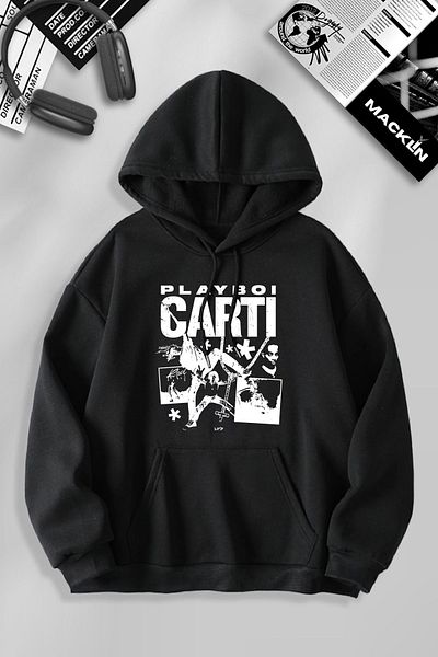 macklin Playboi Carti Printed Unisex Hooded Sweatshirt - Special Design