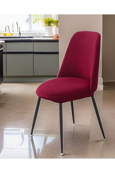 uzhanem Oval chair cover, chair cover square pattern single