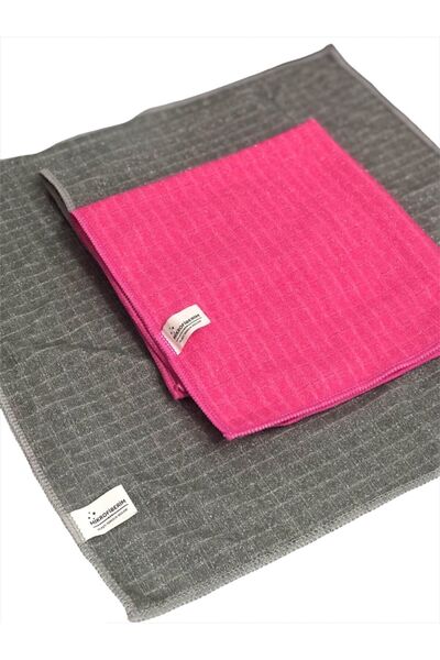 Mikrofiberim 5-Piece Premium Microfiber Cleaning Package (GLASS CLOTH, FLOOR CLOTH, BUILT-IN CLOTH, SILVERY CLOTH, MAGIC SPONGE)