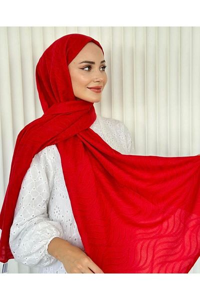 Misa Bamboo Patterned Shawl Jacquard
