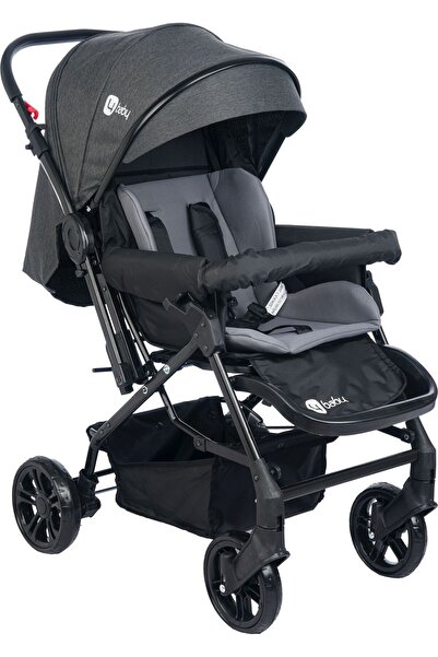 4 Baby ENERJİ OLİMPUS GOLD & SİYAH KASA ÇİFTYÖN BEBEK ARABASI