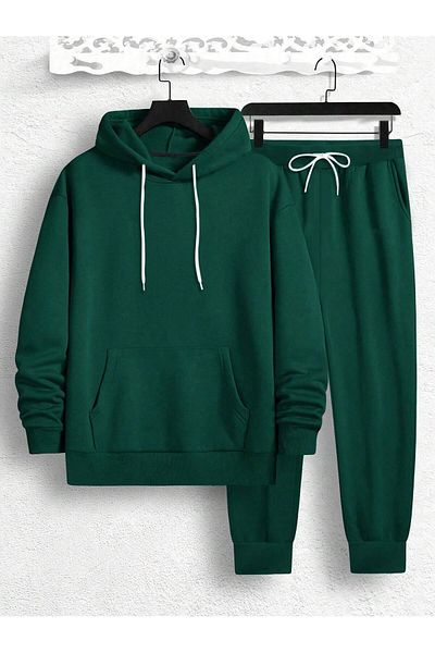 DAXİS Sportwear Company Унисекс анцуг с големи размери и качулка - Daxi̇s Sportwear Company