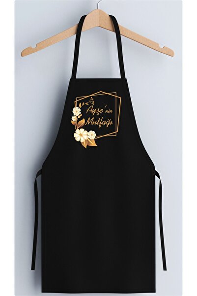 SPACE DRESS "AYŞE'NİN MUTFAĞI" KİŞİYE ÖZEL BASKILI MUTFAK ÖNLÜĞÜ
