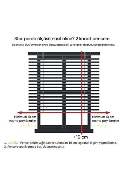 İREMKARAHOME Çift Mekanizmalı Tül Ve Stor Perde - Model 5