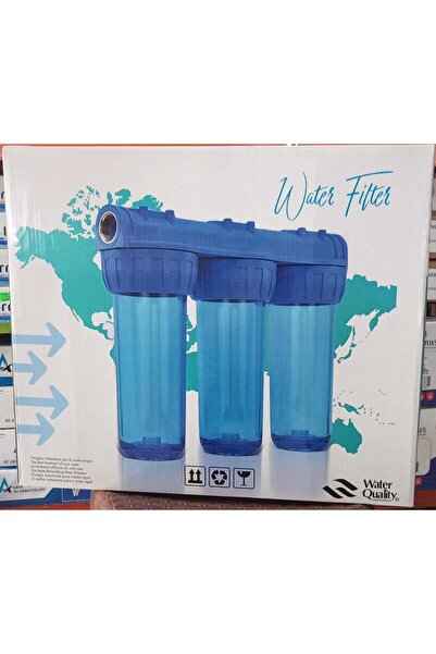 GERMANY Üçlü Su Filtresi Daire Ve Bina Girişi Için Üçlü Set Arıtma Sistemi