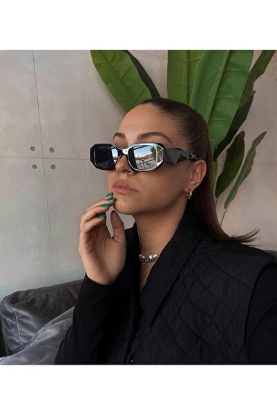 TomyHelf Vintage Fashion Siyah Degrade Kadın Güneş Gözlüğü