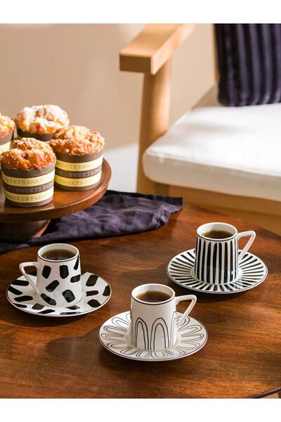 LC Waikiki Lcw 6 Kişilik Kahve Fincan Takımı