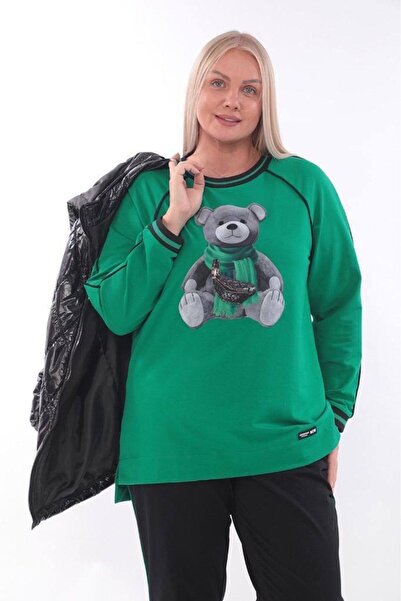 MAG FASHİON Σετ μεγάλου μεγέθους Γιλέκο μεγάλου μεγέθους Παντελόνι μεγάλου μεγέθους Μέγεθος με κουκούλα Swit