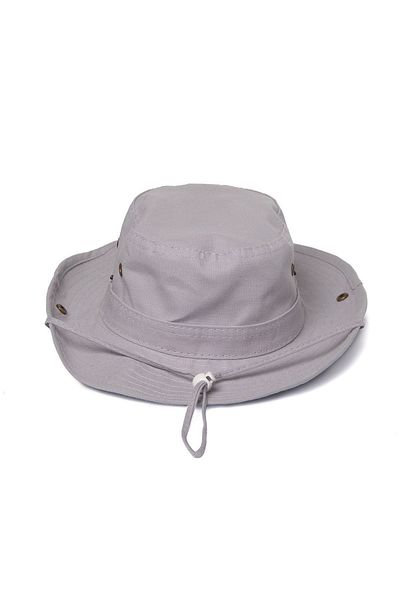 OnMyHead Καπέλο Safari Unisex ανοιχτό γκρι