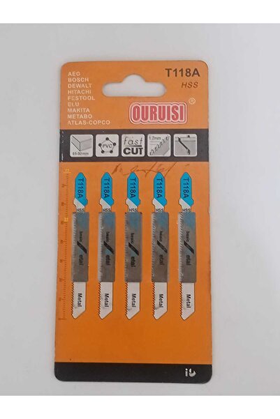 abnturk Kartela 5 parça Paslanmaz Kaliteli Metal Kesim İçin Uygun Dekubaj Tes...