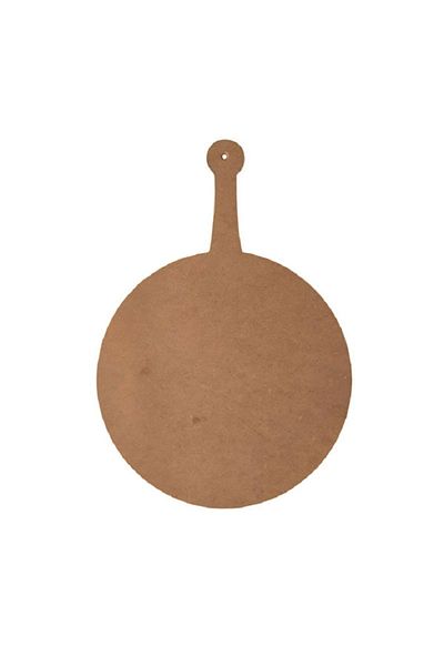 Altınyapı Hobi Market ROUND LONG HANDLE PRESENTATION BOARD MDF