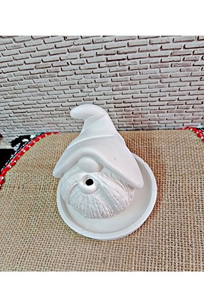 Minik Mucizeler Cüce Tütsülük Beyaz Obje Boyanmamış Obje