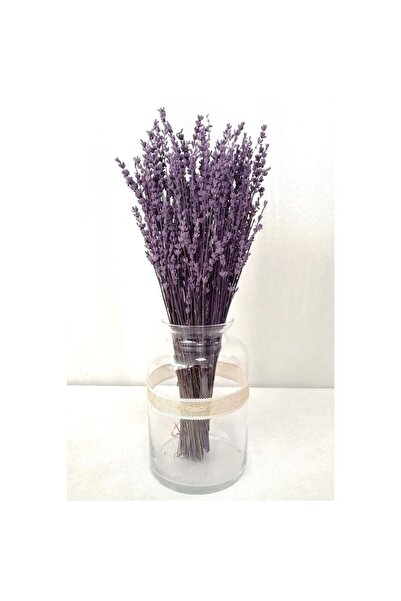 Genel Markalar Kuru Çiçek Deposu Kuru Çiçek Şoklanmış Dökülmeyen Gerçek Mor L...