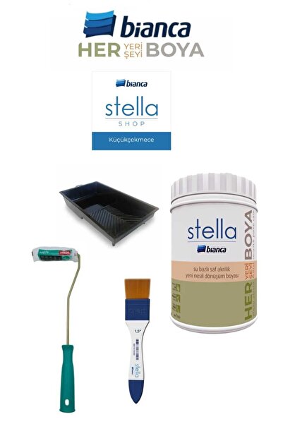 Bianca Binca Stella Su Bazlı Akrilik Boya Dolap Boyama Seti