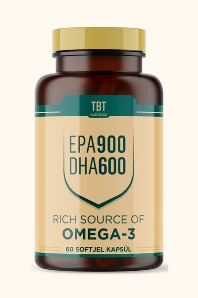 Tabitat Doğal زيت السمك الغني بزيت السمك الاسكندنافي أوميغا 3 60 كبسولة هلامية