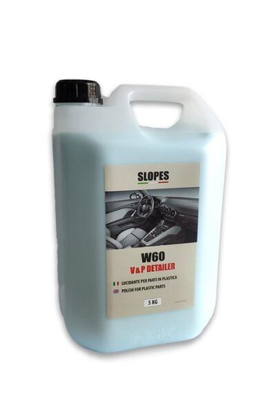 slopes W60 V&P Detailer Plastik Parlatıcı 5lt.