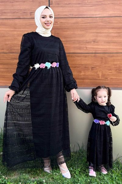 Moda Mihram Spitzenkleid für Damen