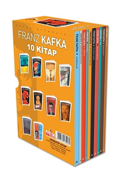 Aperatif Kitap Yayınları Franz Kafka Seti 10 Kitap
