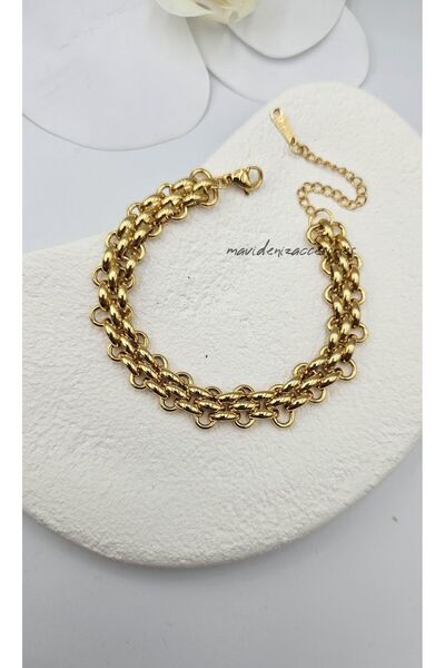 m mavi deniz accesories سلسلة سوار فولاذية للموسم الجديد - تصميم مالك الأسلوب