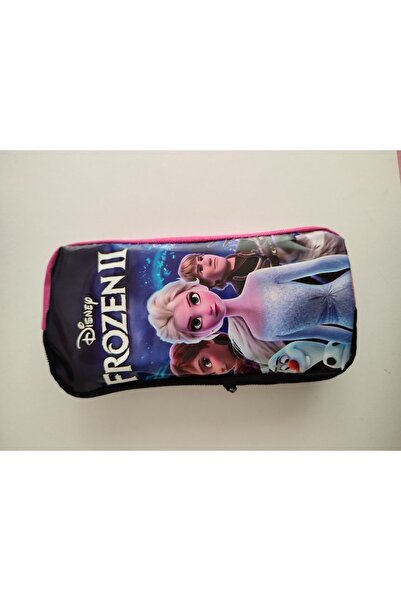 ASYA GIFTS Suport pentru creion Frozen2 cu două compartimente și fermoar