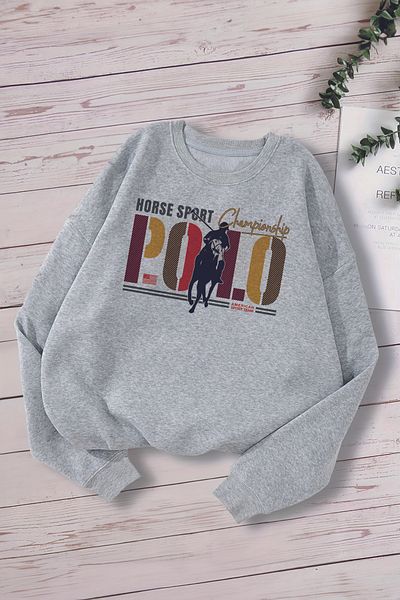 MYADA Детски суитшърт Premium Champions Oversize - 13019