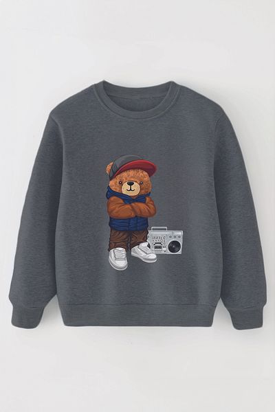 MYADA Детски суитшърт Oversize Boho - Нов сезон - 11023