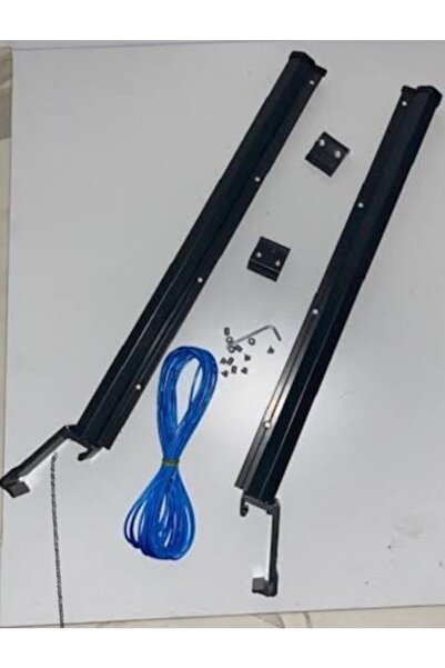 Cesa Kare Küpeşte Çamaşır Askılığı 60x25 Antresit Gri