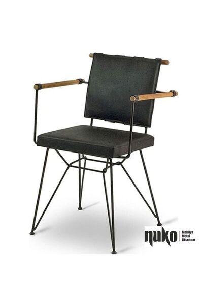 Nuko Metal Mobilya Aksesuar Penyez Sandalye - Siyah - Nuko Metal
