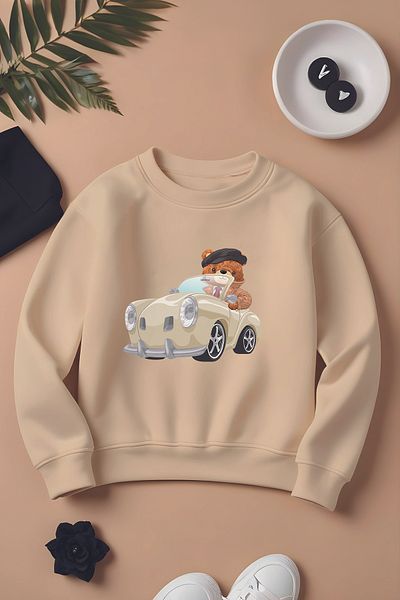 MYADA Παιδική φούτερ New Season Oversize - Printed 11051