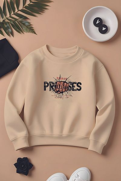 MYADA Special Design - Broken Process Oversize Παιδική Φούτερ 12529