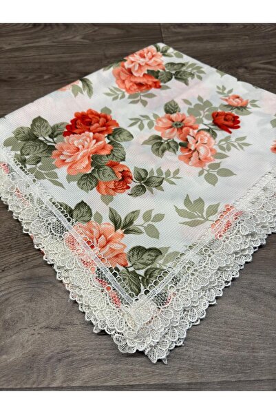 Dantelux Leke Tutmaz  Beyaz Renkli Desenli Sofra Bezi, Piknik Örtüsü, Masa Örtüsü