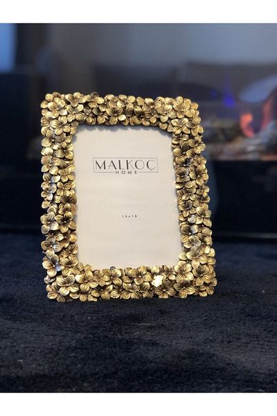 MALKOÇ HOME Daisy Frame Gold 13x18