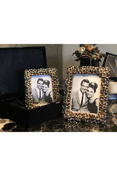 MALKOÇ HOME Metallic Daisy Frame 2pcs