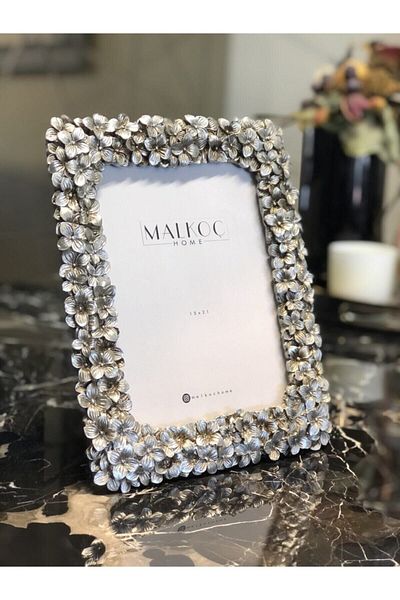 MALKOÇ HOME Daisy Frame Silver 15x20