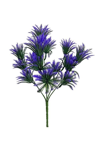 Nettenevime باقة زهور صناعية من البلاستيك، باقة أرجوانية صغيرة، باقة زينة من ...