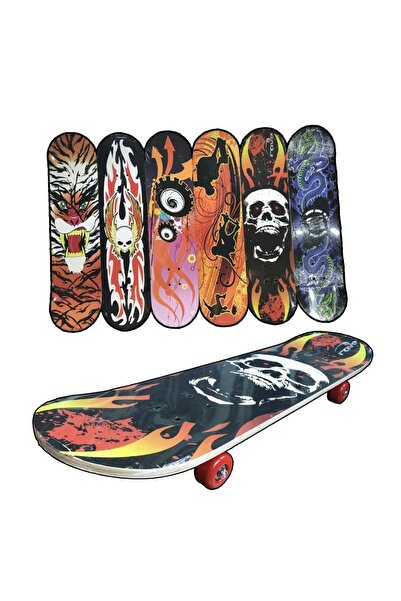 Genel Markalar 78 Cm - Büyük Boy - Renkli Silikonlu Kurukafa Figürlü Tekerlek...