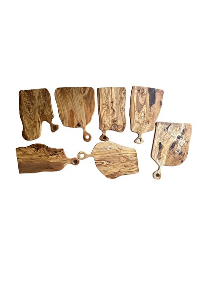 VAD فستان من خشب الزيتون الطبيعي - لوح عرض مع قطع ومقبض A.T.Z.2