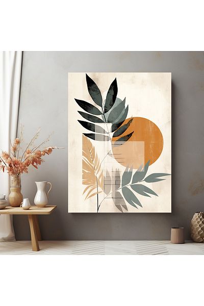 KOLDEMİR Modern Design Canvas Painting