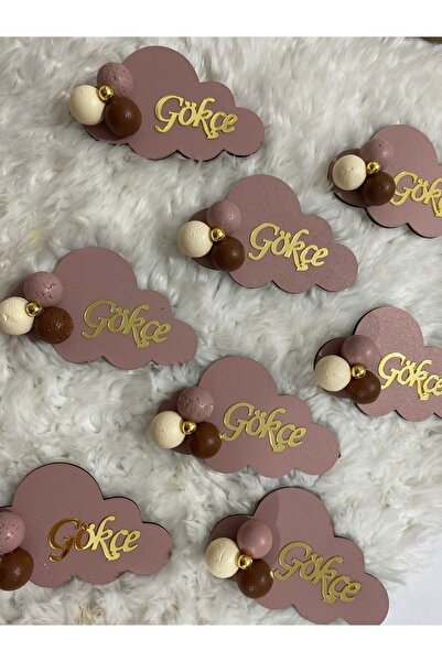 NeşeliAtölyem 5 قطع هدية سحابة الطفل هدية مغناطيس ولادة الطفل