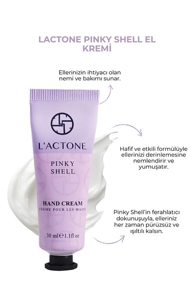 L'ACTONE Pinky Shell Hand Cream 30 ml / Hand Cream