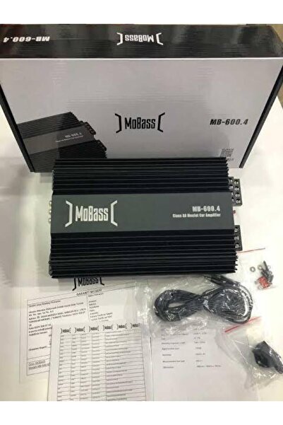 ARSLAN SOUND Mobass 600.4 Bas Kontrollü 4çıkışlı Anfi