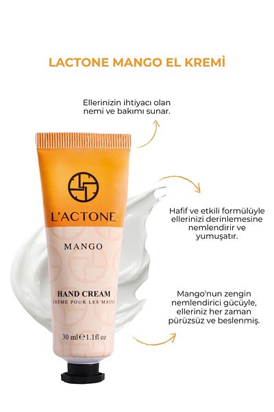 L'ACTONE Mango Hand Cream 30 ml / Hand Cream