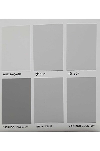 Marshall Aqua Luxe Su Bazlı Parlak Akrilik Esaslı Dekoratif Boya - Buz Saçağı 2,50 Lt