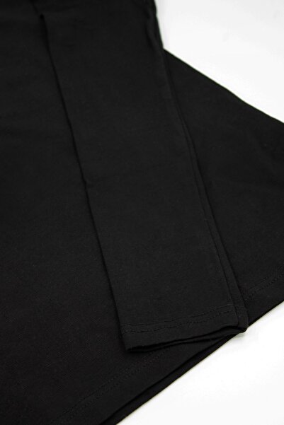 Öts Kadın Uzun Kollu Yarım Balıkçı Yaka Body Pamuklu Likralı Tişört