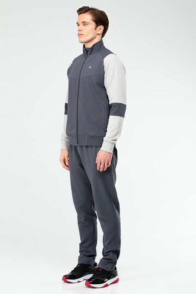 speedlife Smoked Regular Stand Collar Men's Tracksuit Set Xa1732