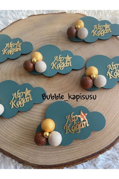 NeşeliAtölyem 5 قطع هدية سحابة الطفل هدية مغناطيس ولادة الطفل